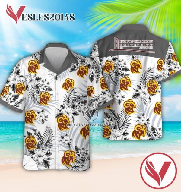 Huston-Tillotson University Logo Aloha Summer Shirt, Perfect Gifts Idea In Holiday - Vesles2014S 1