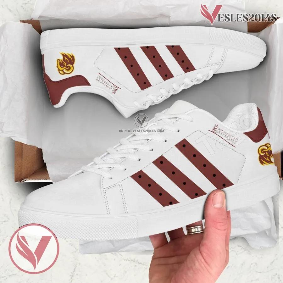 Huston-Tillotson University Logo Stan Smith Shoes For Men And Womens - Vesles2014s