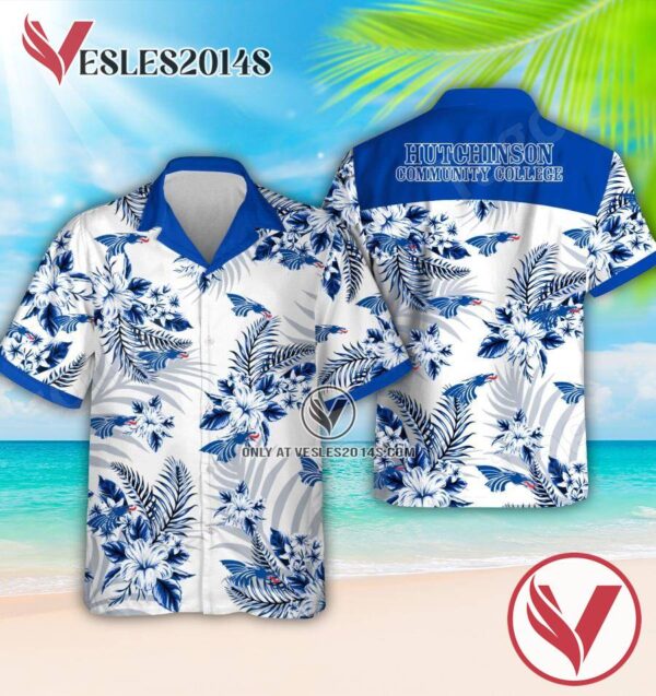 Hutchinson Community College Logo Hawaiian Suit, Perfect Gifts Idea In Holiday - Vesles2014S 1