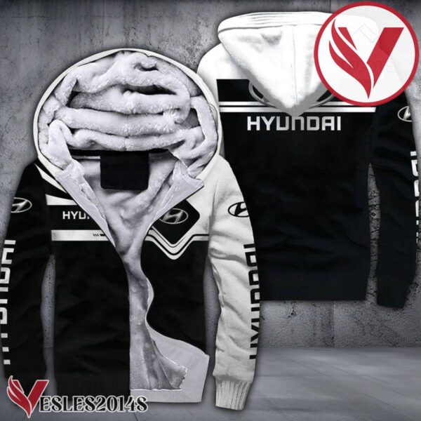 Huyndai 3D Fleece Hoodie, Unique Gifts For Car Lovers - Vesles2014S 1