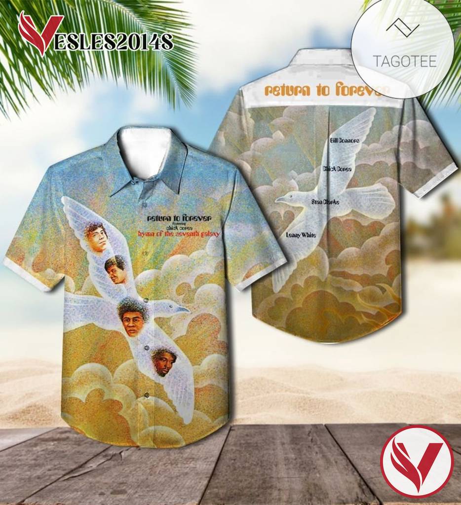 Hymn Of The Seventh Galaxy Album By Return To Forever Featuring Chick Corea Hawaiian Shirt, Best Gift For Music Lovers Vesles2014S