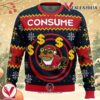 Hypnotoad Consume Futurama Ugly Christmas Sweater, Unique Christmas Gift For Fans - Vesles2014S
