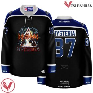 Hysteria Def Leppard Ice Hockey Jersey - Vesles2014S