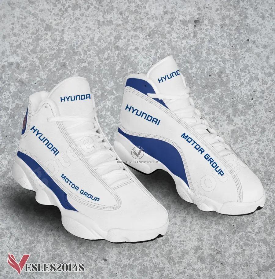Hyundai Motor Logo Air Jordan 13 Shoes, Best Sneaker Gifts For Fans - Vesles2014s