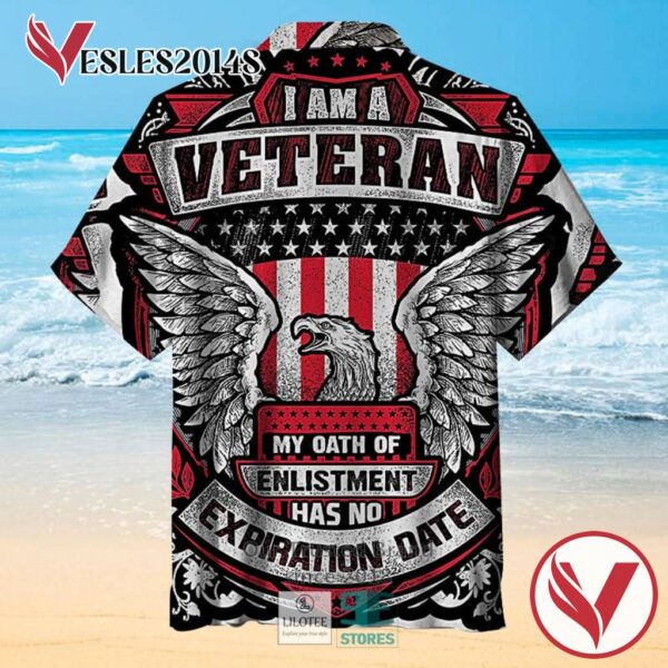 I AM A VETERAN EAGLE Casual Hawaiian Shirt, Best Gifts For Summer Vesles2014S 2
