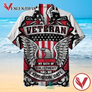 I AM A VETERAN EAGLE Casual Hawaiian Shirt, Best Gifts For Summer Vesles2014S 3