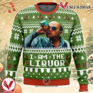 I Am The Liquor Trailer Park Boys Ugly Christmas Sweater, Unique Christmas Gift For Fans - Vesles2014S