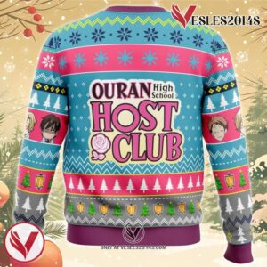 I Hate All Ouran High School Host Club Ugly Christmas Sweater, Unique Christmas Gift For Fans - Vesles2014S 1
