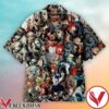 I Love Horror Movie Villains Hawaiian Shirt And Short, Unique Gifts For Friends - Vesles2014S 1