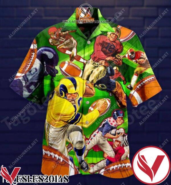 I Love Rugby Hawaiian Shirt, Unique Gifts For Friends - Vesles2014S 1