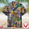 I Love Texas Collage Hawaiian Shirt, Unique Gifts For Friends - Vesles2014S 1
