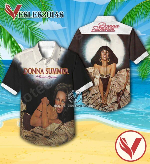 I Remember Yesterday Album By Donna Summer Hawaiian Shirt, Unique Gifts For Music Lovers - Vesles2014S