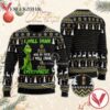 I Will Drink Black Velvet Whisky Everywhere Christmas Ugly Sweater, Unique Winter Outfits For Fans - Vesles2014S  1