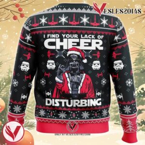 I find Your Lack of Cheer Star Wars Ugly Christmas Sweater, Unique Christmas Gift For Fans - Vesles2014S 1