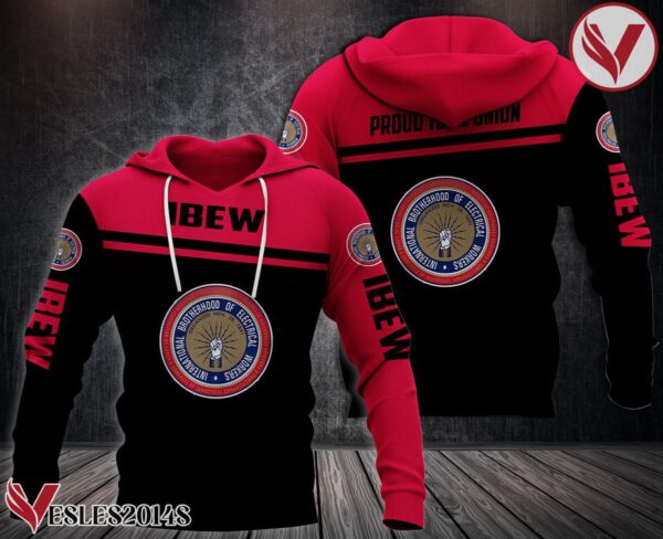 IBEW Uniform Custom Hoodie New Style - Vesles2014S