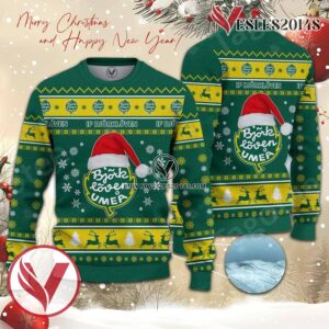 IF Björklöven Sport Ugly Christmas Sweater, Unique Gifts For Fans - Vesles2014aS 1