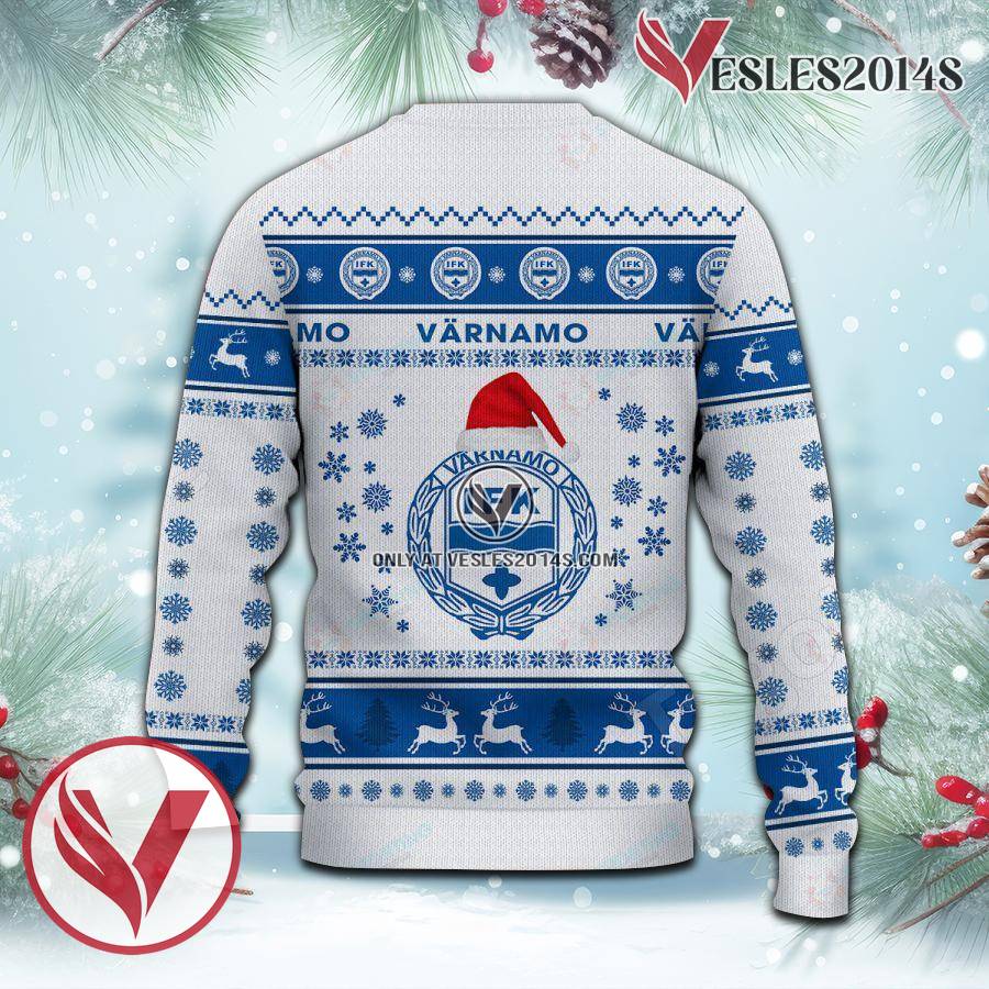 IFK Värnamo Sport Ugly Christmas Sweater, Unique Gifts For Fans - Vesles2014aS 3
