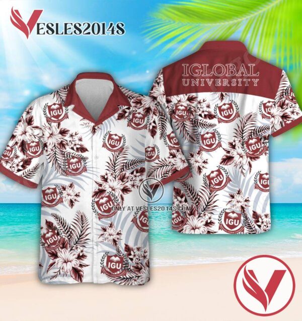 IGlobal University Logo Hawaiian Suit, Perfect Gifts Idea In Holiday - Vesles2014S 1