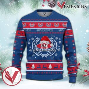 IK Oskarshamn Sport Ugly Christmas Sweater, Unique Gifts For Fans - Vesles2014aS 2