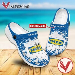 IKEA Brand Crocs Shoes For Men And Women, Unique Clogs Shoes For Fans - Vesles2014S