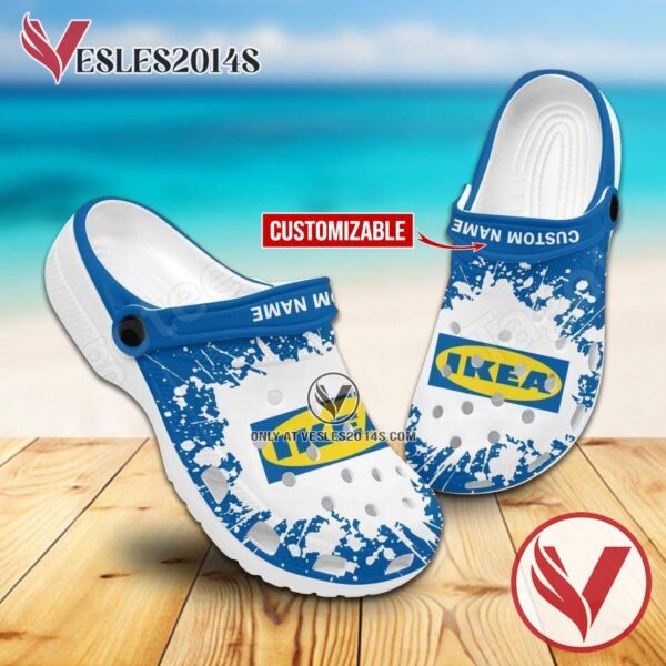 IKEA Brand Crocs Shoes For Men And Women, Unique Clogs Shoes For Fans - Vesles2014S