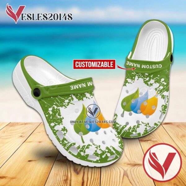 Iberdrola Logo Crocs Shoes For Men And Women, Unique Clogs Shoes For Fans - Vesles2014S