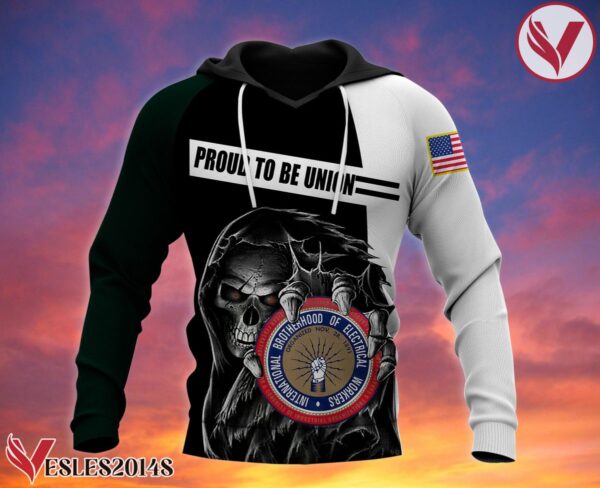 Ibew Uniform Custom Hoodie - Vesles2014S