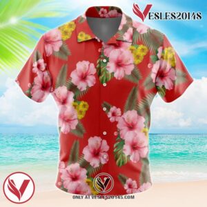Ichiban Kasuga Like A Dragon Hawaiian Button Up Shirt, Perfect Gifts For Anime Lovers - Vesles2014S