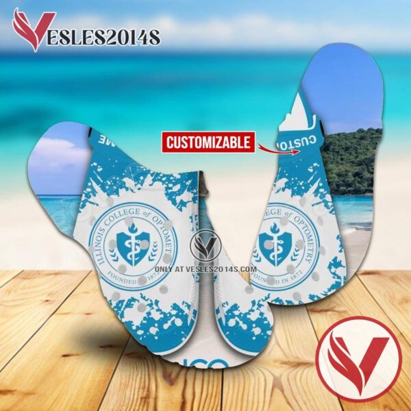 Illinois College of Optometry Crocs Classic Clogs, Unique Footwear For Fans - Vesles2014S