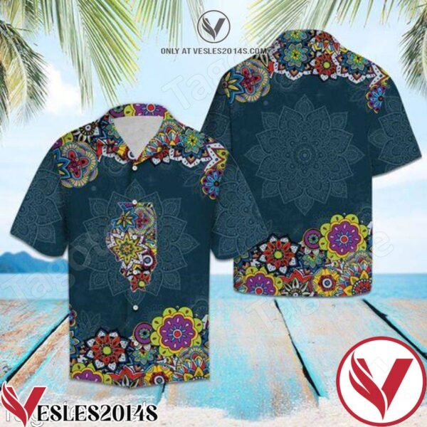Illinois Mandala Hawaiian Shirt, Unique Gifts For Friends - Vesles2014S 1