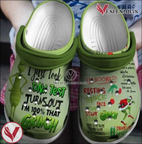 Im 100 That Grinch Christmas Classic Clogs Shoes, Unique Gift From  Vesles2014S