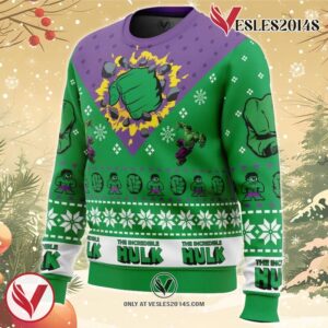 I’m Always Angry The Incredible Hulk Marvel Ugly Christmas Sweater, Unique Christmas Gift For Fans - Vesles2014S 1