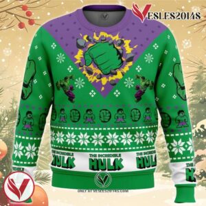 I’m Always Angry The Incredible Hulk Marvel Ugly Christmas Sweater, Unique Christmas Gift For Fans - Vesles2014S