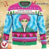 I’m Never Using The Disastrous Life of Saiki K Ugly Christmas Sweater, Unique Christmas Gift For Fans - Vesles2014S