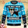 I’m Not Your Reindeer Blue Exorcist Ugly Christmas Sweater, Unique Christmas Gift For Fans - Vesles2014S