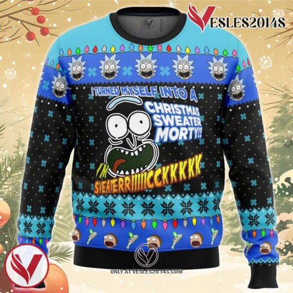 I’m Sweater Rick – Rick & Morty Ugly Christmas Sweater, Unique Christmas Gift For Fans - Vesles2014S