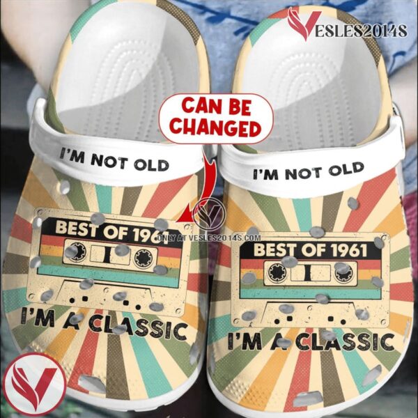 I’m a classic Vintage Crocs VIN-1 Crocs Crocband Clogs Shoes For Men Women, Unique Gift From  Vesles2014S