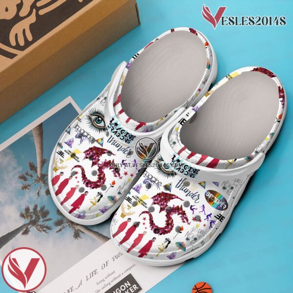 Imagine Dragons Music Band Crocs Crocband Clogs Shoes, Unique Gifts For Fans - Vesles2014S 3