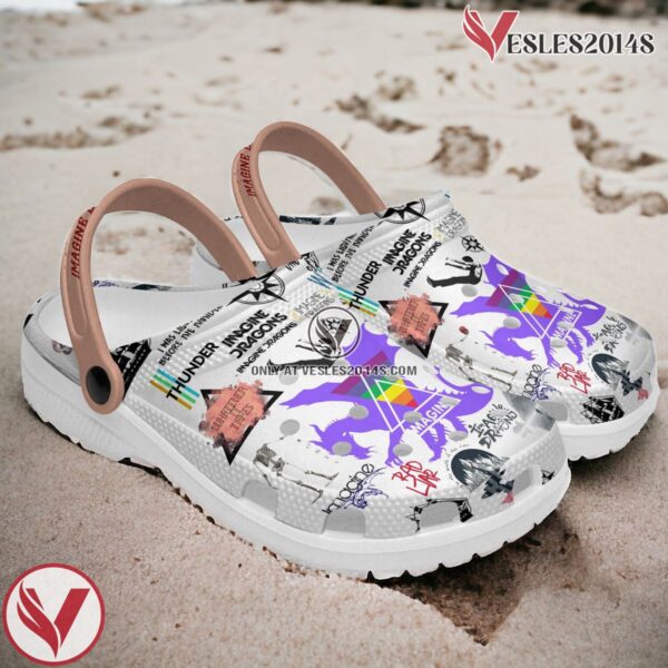 Imagine Dragons Music Crocs Crocband Clogs Shoes, Unique Gifts For Fans Style 1 - Vesles2014S 2