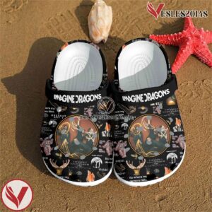 Imagine Dragons Music Crocs Crocband Clogs Shoes, Unique Gifts For Fans Style 3 - Vesles2014S 2