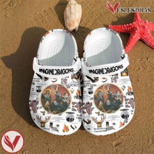Imagine Dragons Music Crocs Crocband Clogs Shoes, Unique Gifts For Fans Style 4 - Vesles2014S 2
