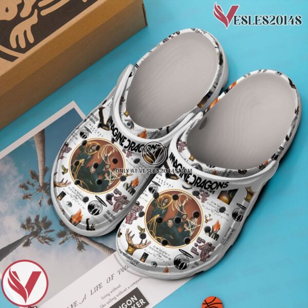 Imagine Dragons Music Crocs Crocband Clogs Shoes, Unique Gifts For Fans Style 4 - Vesles2014S 3