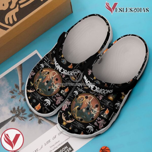 Imagine Dragons Music Crocs Crocband Clogs Shoes, Unique Gifts For Fans Style 5 - Vesles2014S 2