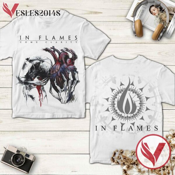 In Flames Come Clarity Album Cover Shirt, Perfect Gifts For Music Lovers - Vesles2014S