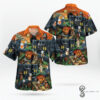 In HalloweenTown We Slay All Day Horror Characters Halloween Casual Beach Full Printing Hawaiian Shirt Vesles2014S