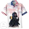 Independence Day Star Wars Darth Vader With Beer Hawaiian Graphic Print Short Sleeve Hawaiian Casual Shirt Vesles2014S