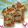 Indian Motorcycle 1901 Orange Hibiscus Hawaiian Shirt, Unique Gifts For Friends - Vesles2014S 1