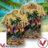 Indian Motorcycle Parrot Flowers Hawaiian Shirt, Unique Gifts For Friends - Vesles2014S 1