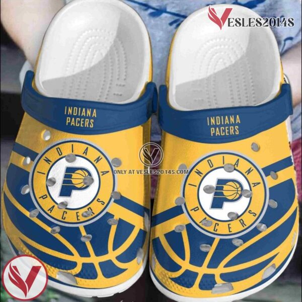 Indiana Pacers Basketball Club Clogs Crocs Shoes Comfortable Crocband For Men Women, Unique Gift From  Vesles2014S
