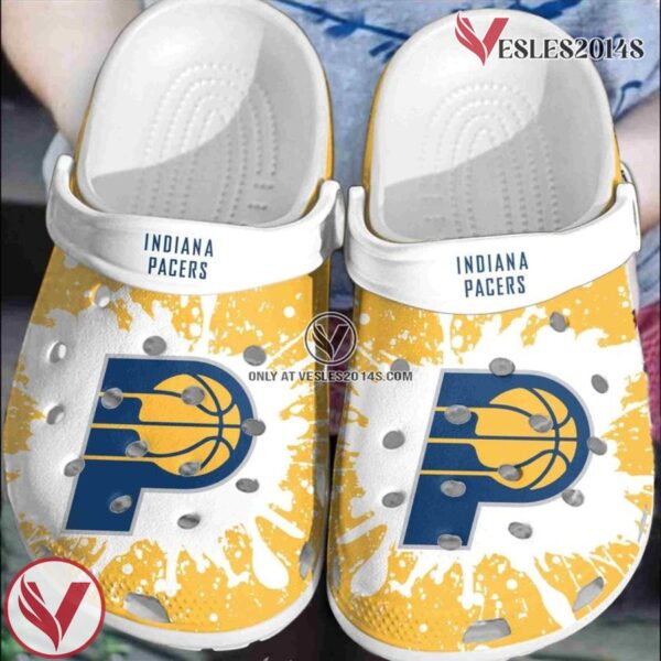 Indiana Pacers Basketball Club Clogs Crocs Shoes Crocband Comfortable For Men Women, Unique Gift From  Vesles2014S